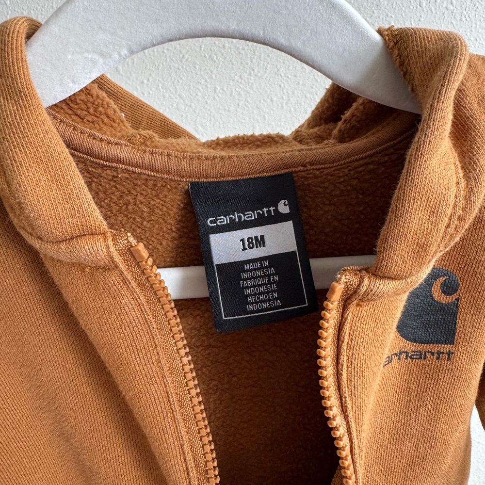CARHARTT | Half-Zip Sweatshirt with Hood - Picture 4 of 5